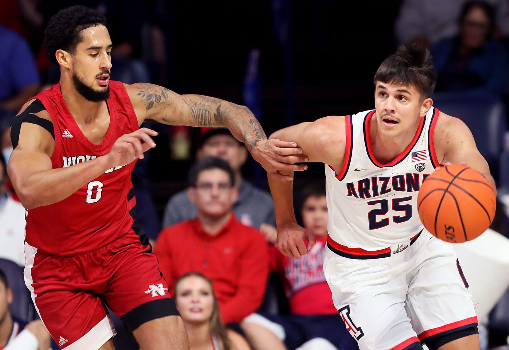 Nicholls State at No. 17 in Arizona, men's basketball